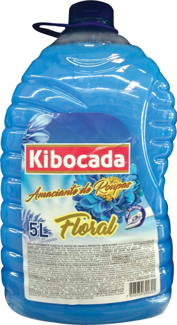Amaciante de Roupas Kibocada 5L Floral