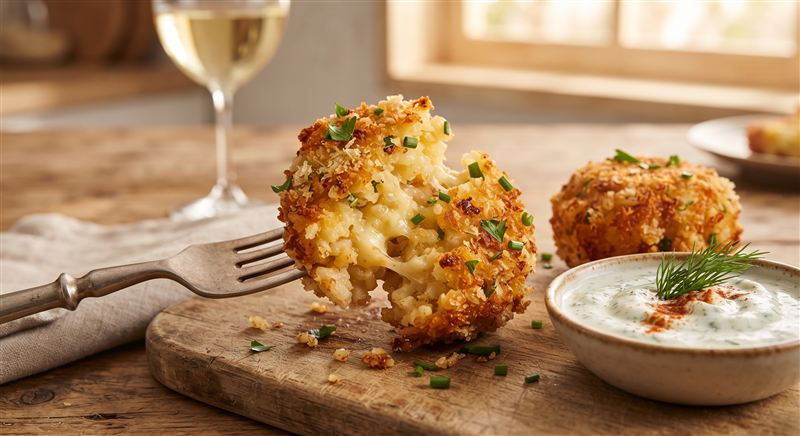 Bolinho de Arroz Dourado