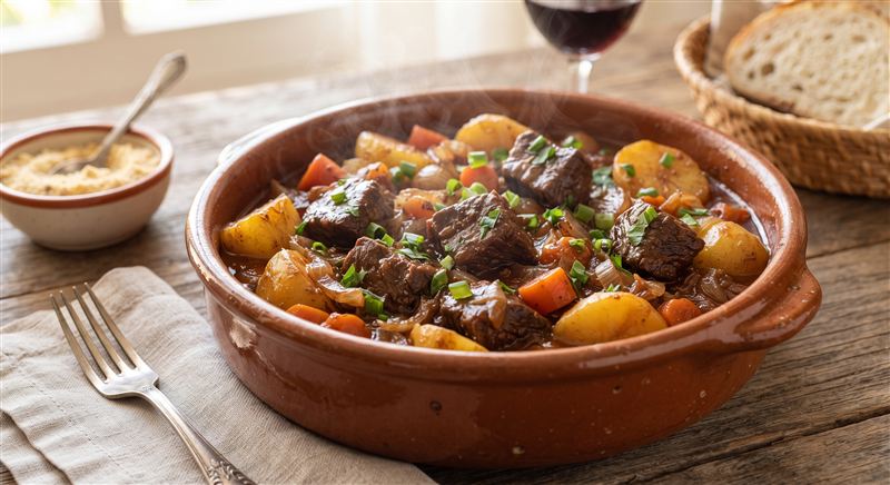 Carne de Panela com Batatas